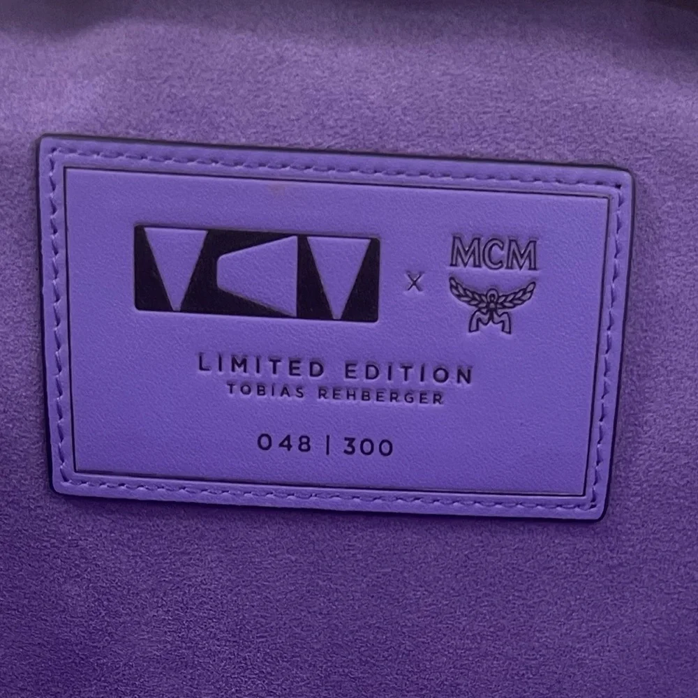 3012: MCM x Tobias Rehberger Limited Edition Art Backpack #048/300